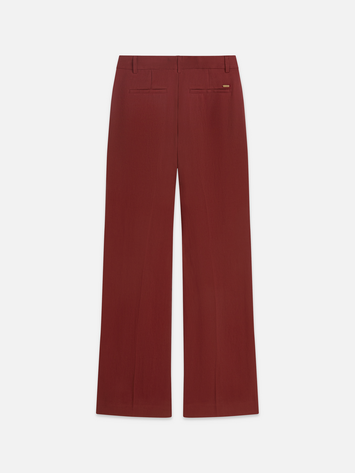 Edie - high-rise wide-leg lyocell blend pants