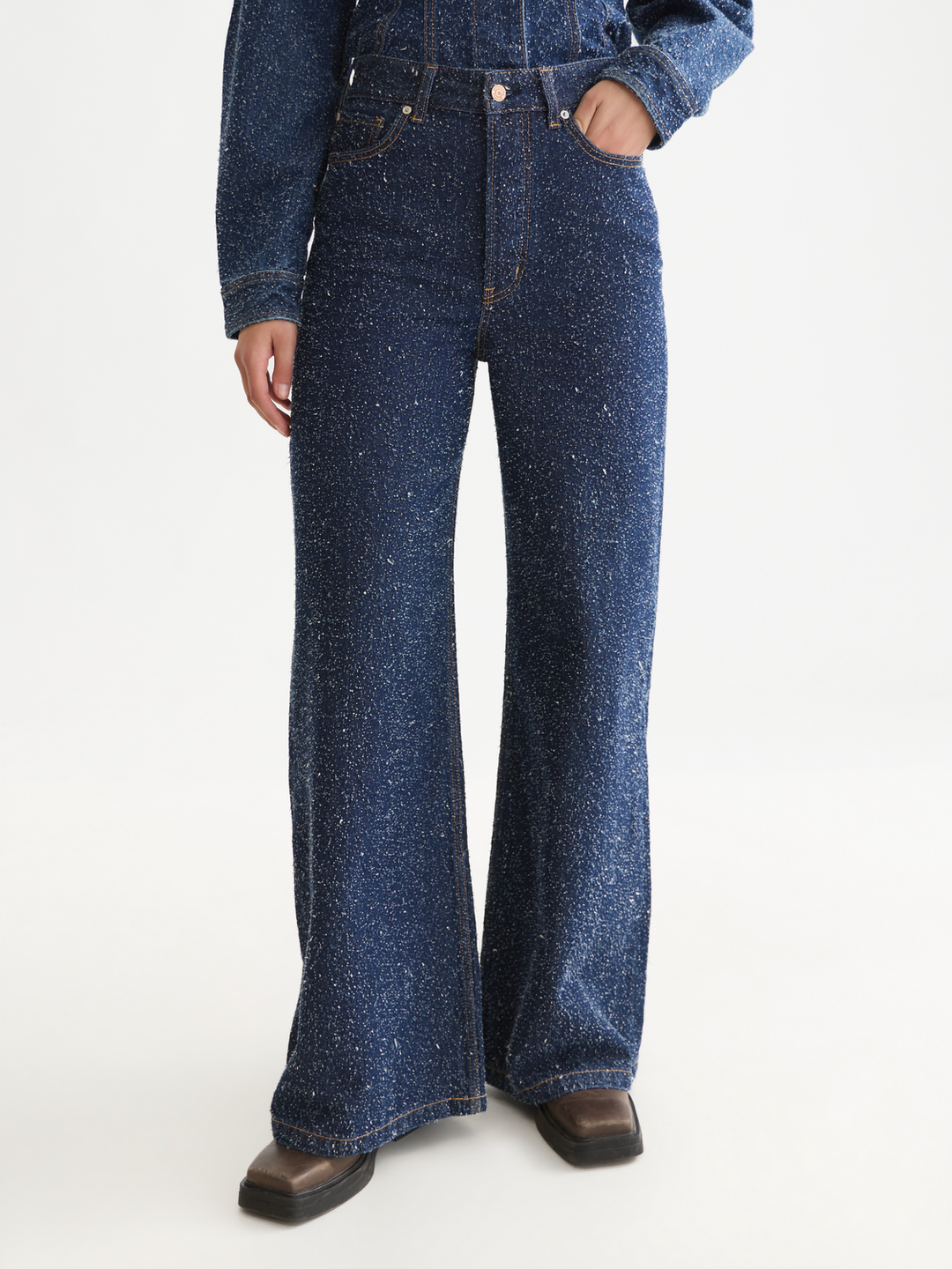 Wave super wide leg - Deep Weave