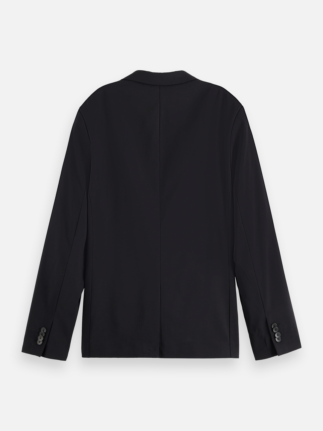 Essentials Unconstructed Peak Lapel Wool Blazer