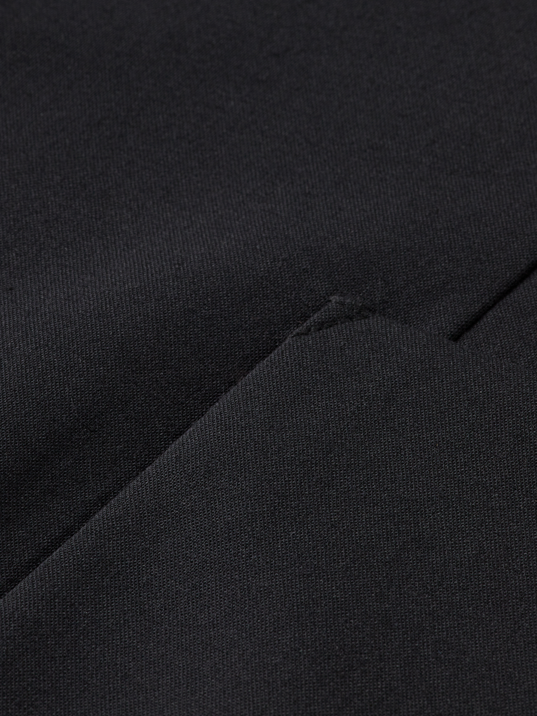 Essentials Unconstructed Peak Lapel Wool Blazer