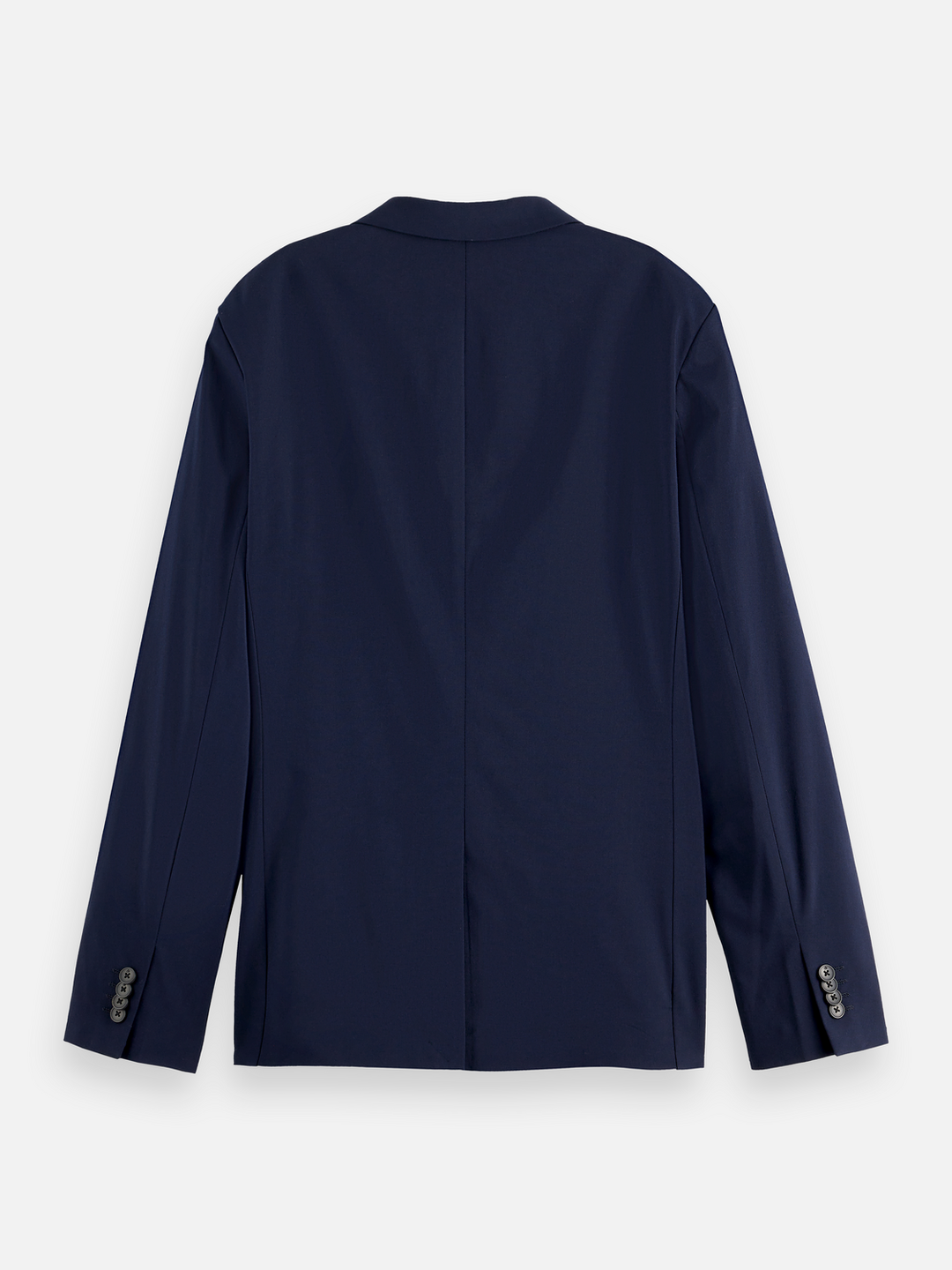 Essentials Unconstructed Peak Lapel Wool Blazer