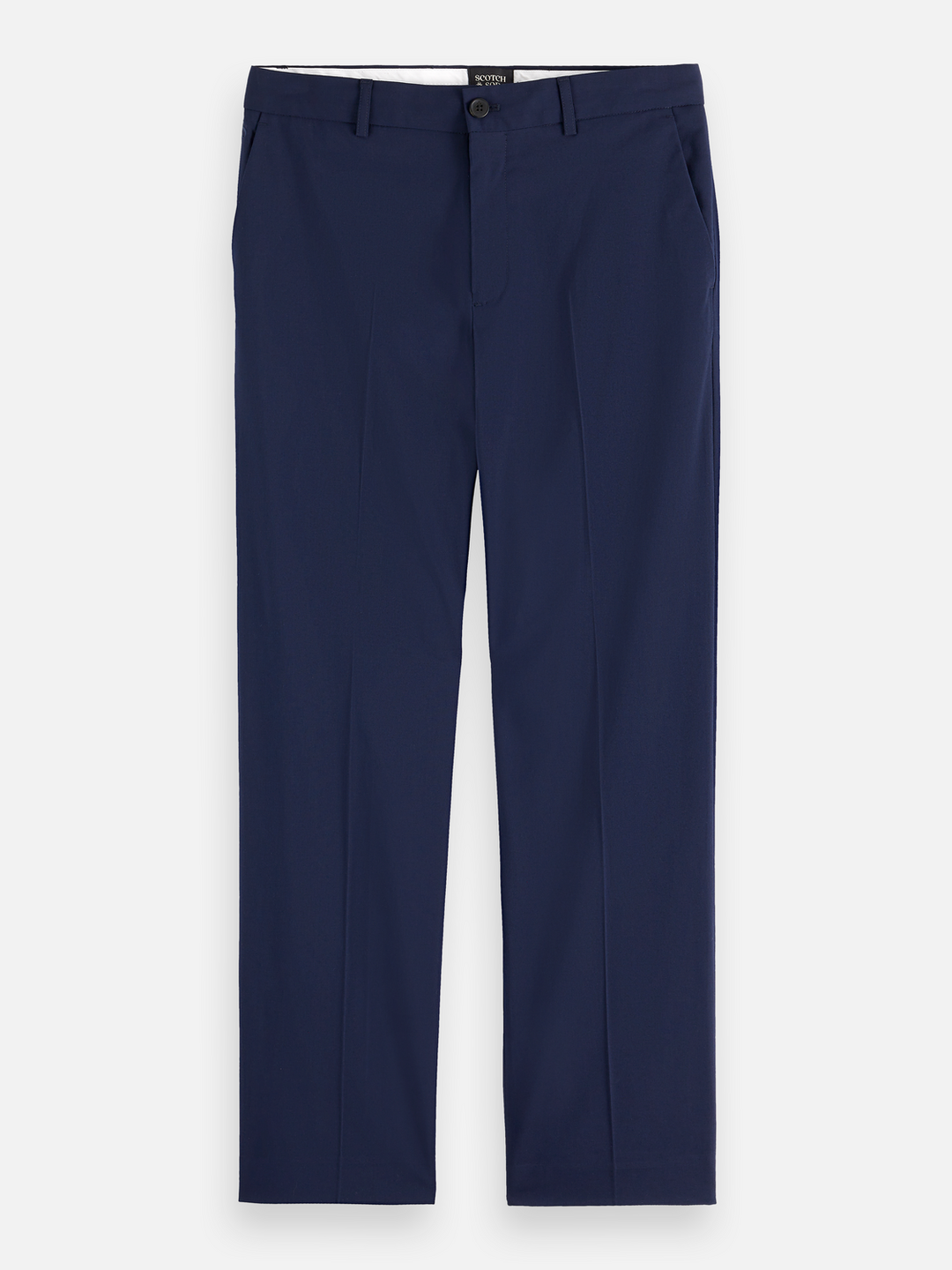 Essentials Relaxed Straight Wool Blend Chino
