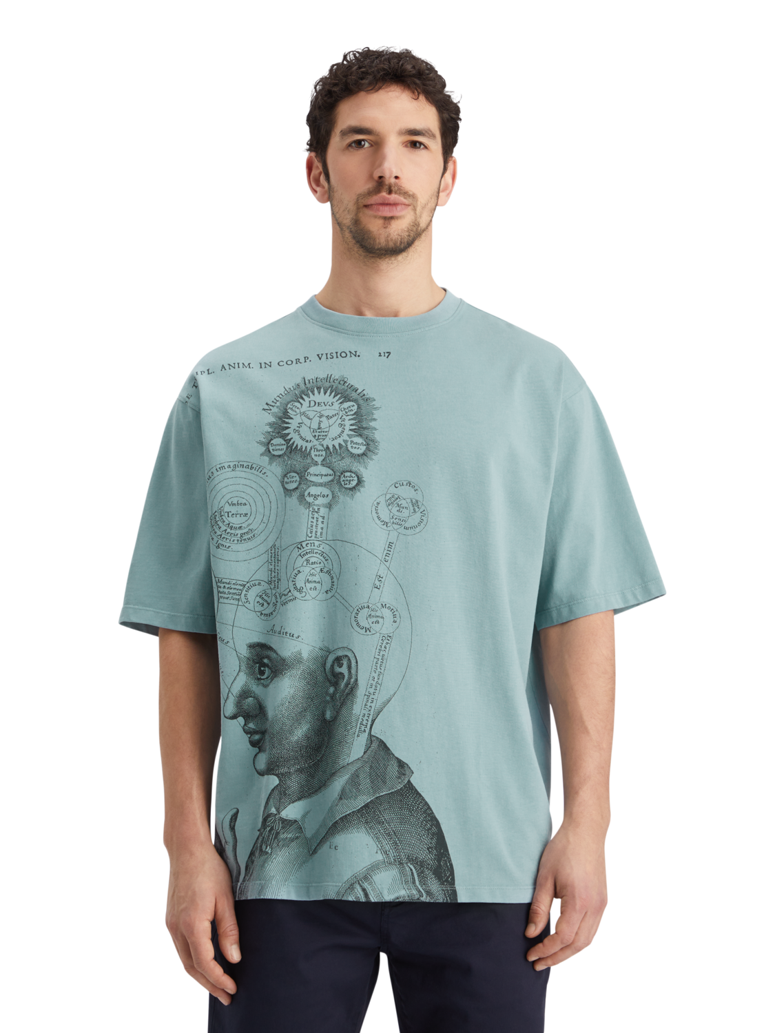 Loose Fit Embassy Of The Free Mind Artwork T-Shirt