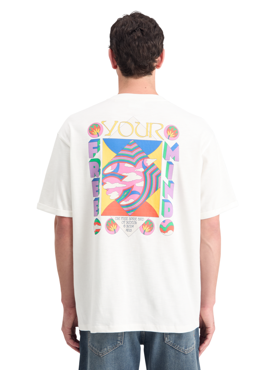 Loose Fit Back Artwork T-Shirt