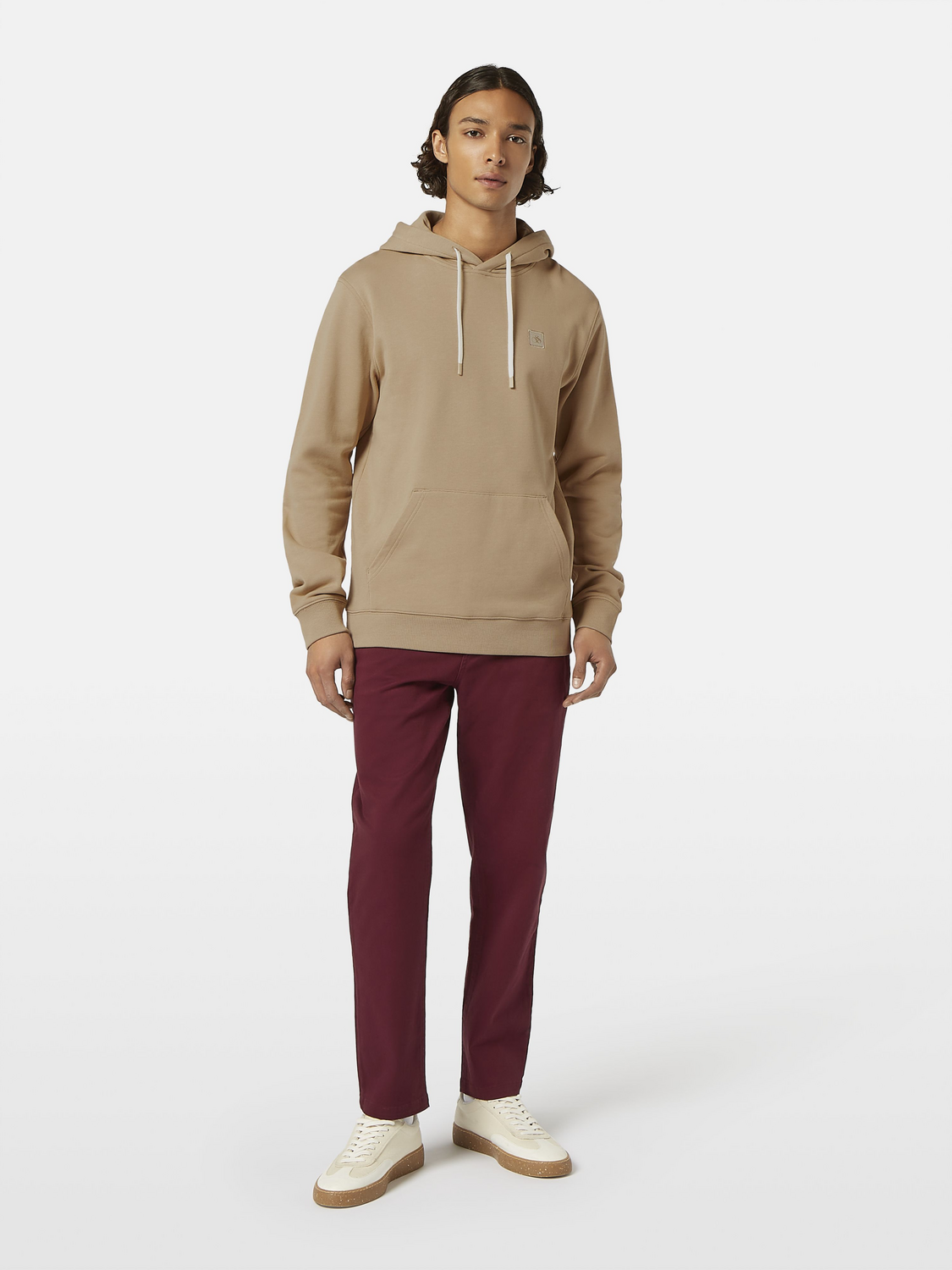 Seasonal core - badge logo hoodie