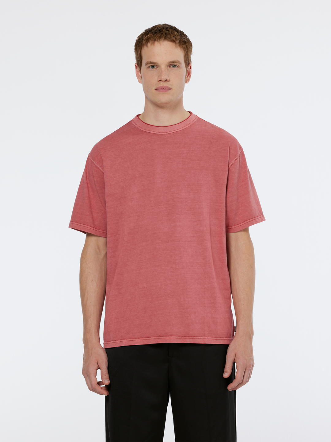 3 crosses garment dye relaxed fit t-shirt