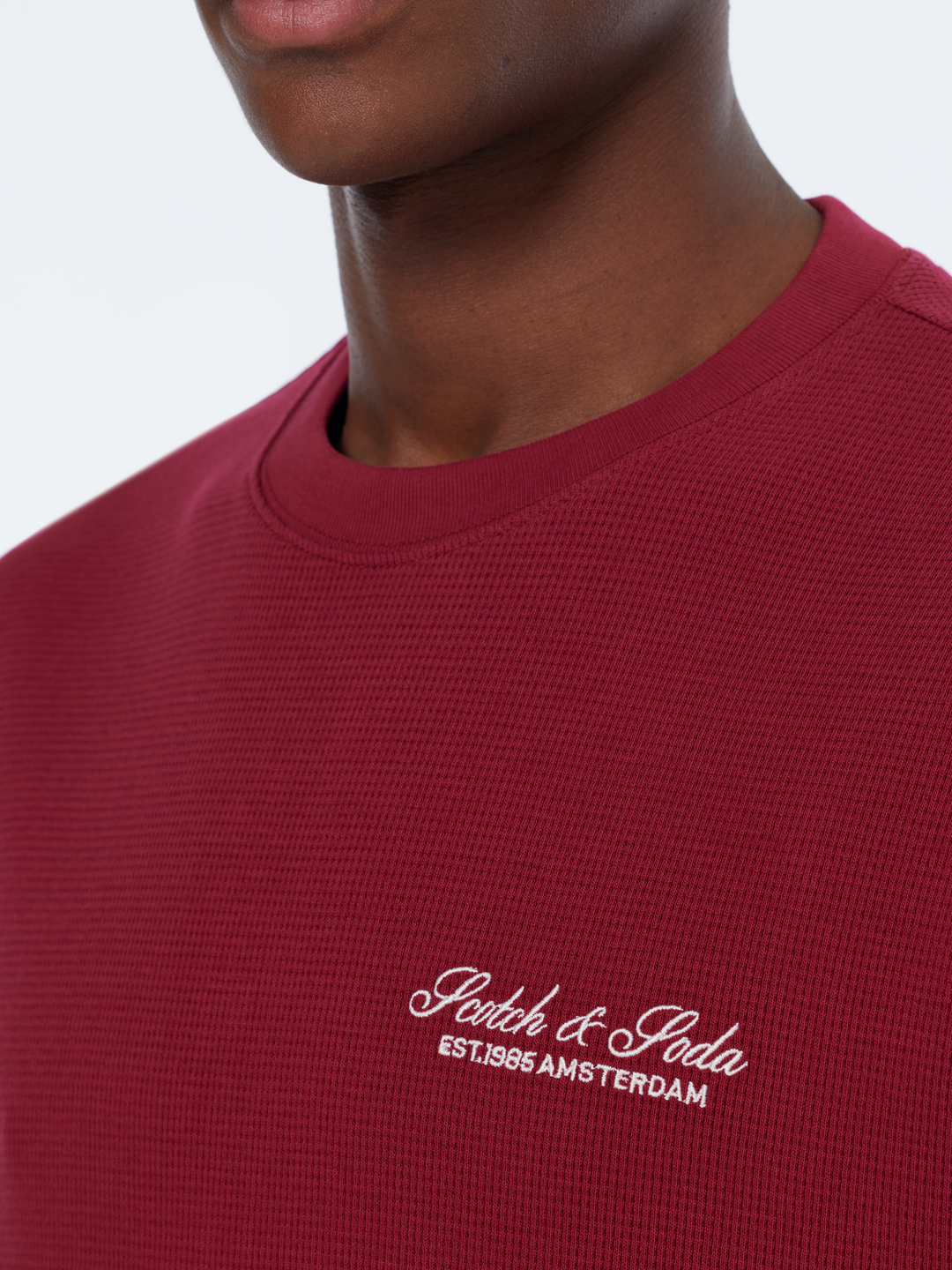 Waffle relaxed fit t-shirt