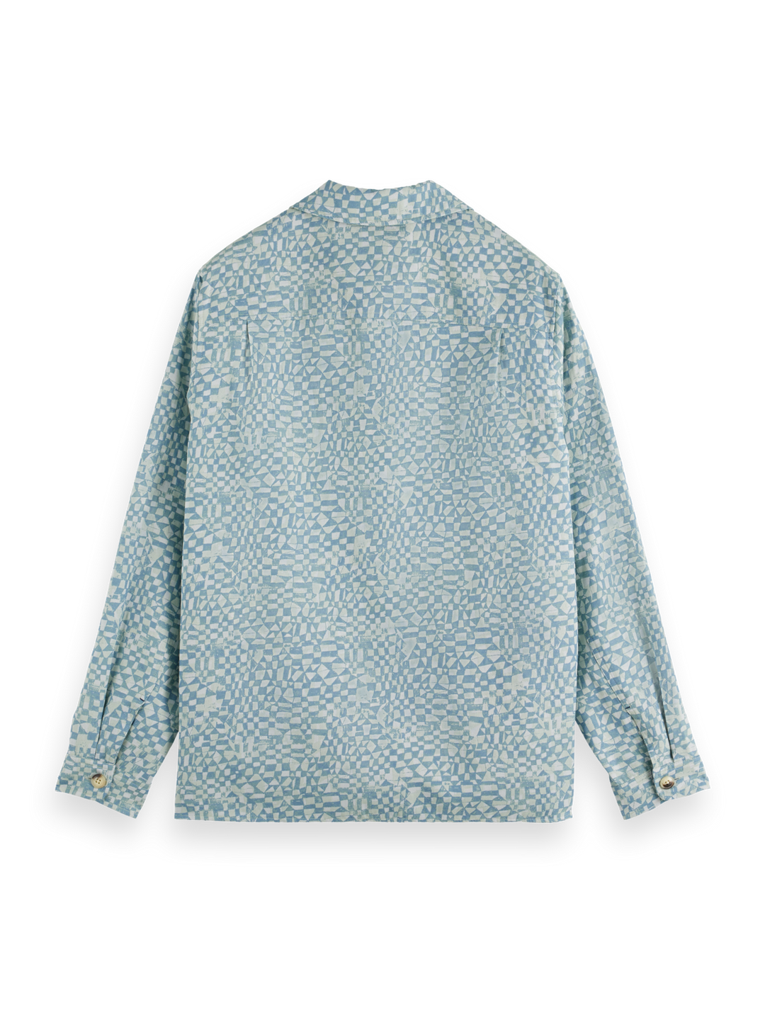 Lightweight jacquard overshirt