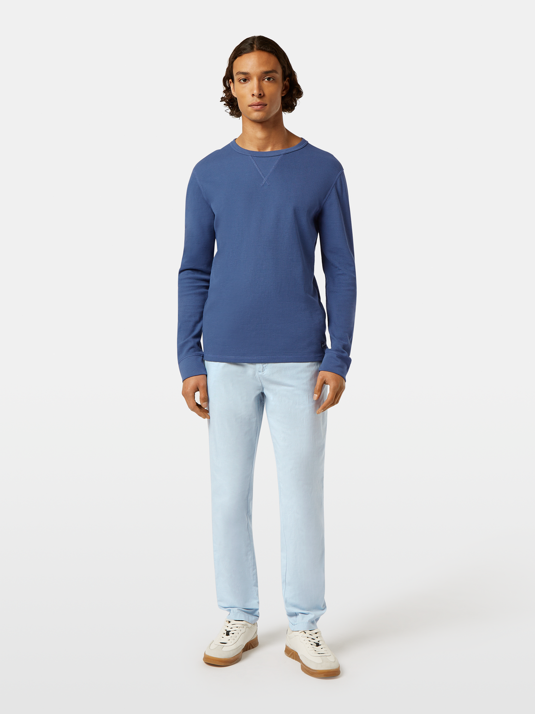 Seasonal core-Warren cotton-linen twill jogger