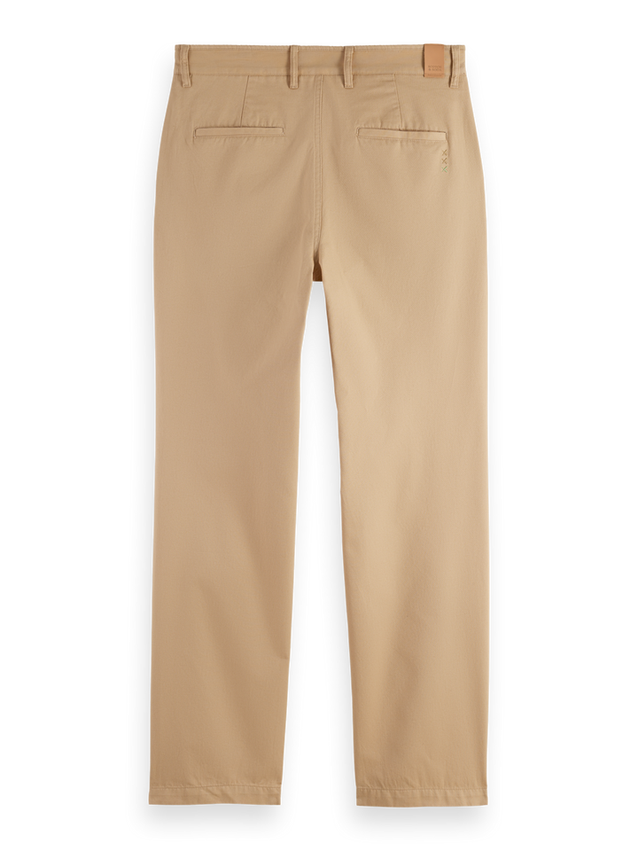 Clarke - Cotton twill straight fit chino