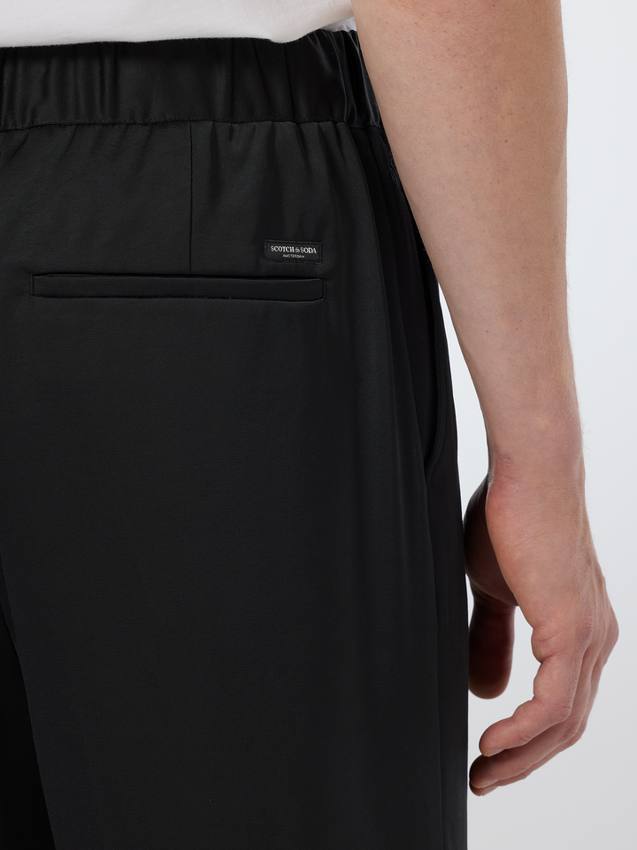 Heavy satin relaxed fit jogger