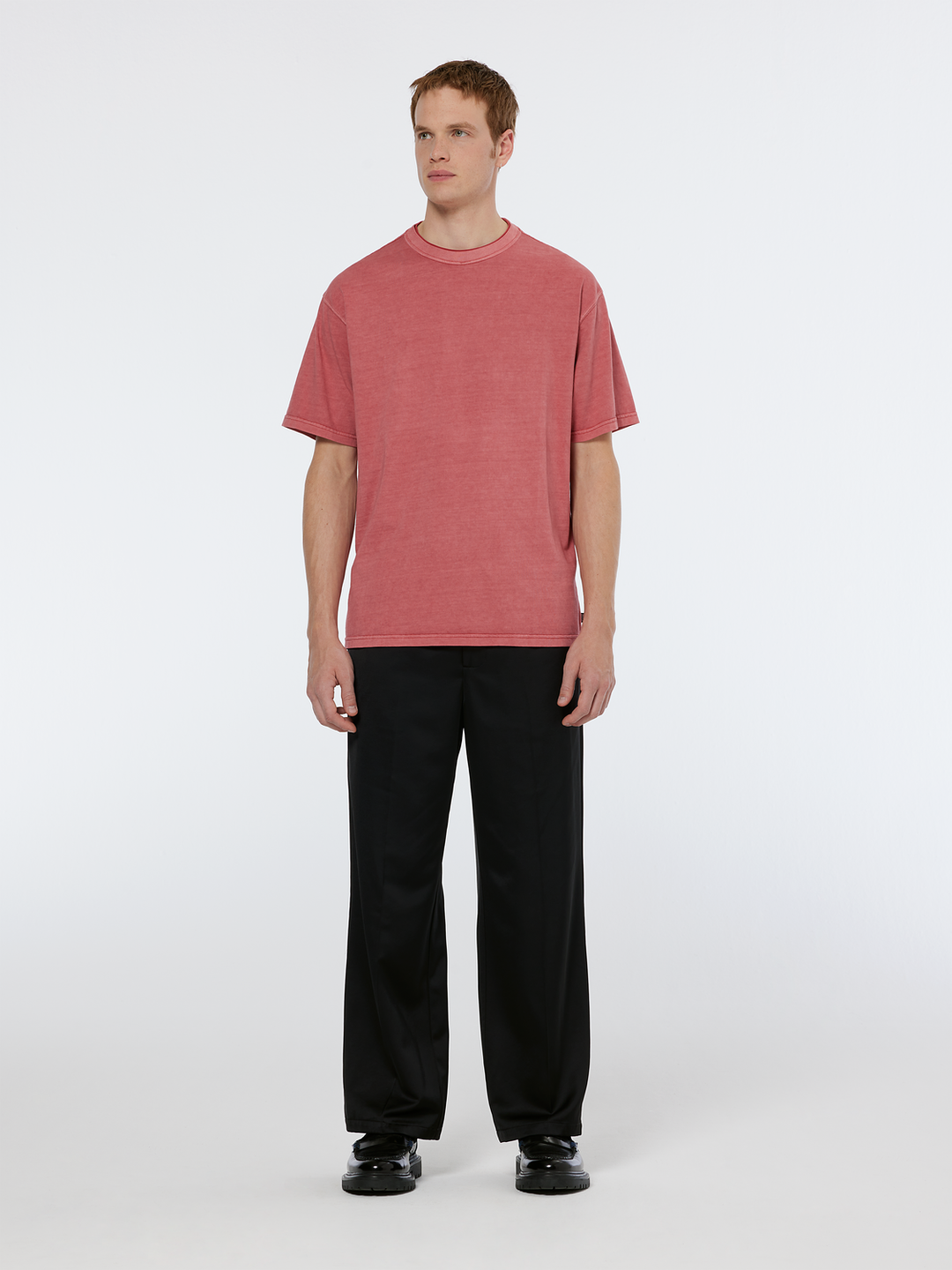 Heavy satin relaxed fit jogger