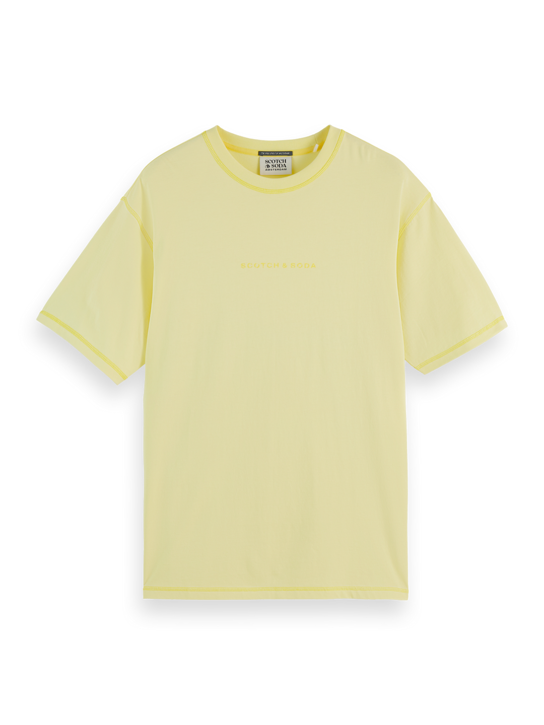 Seasonal core - Relaxed-fit front chest logo T-shirt