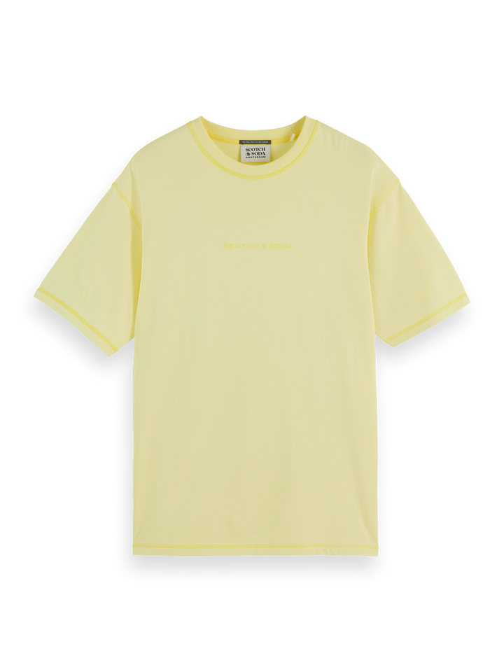 Seasonal core - Relaxed-fit front chest logo T-shirt
