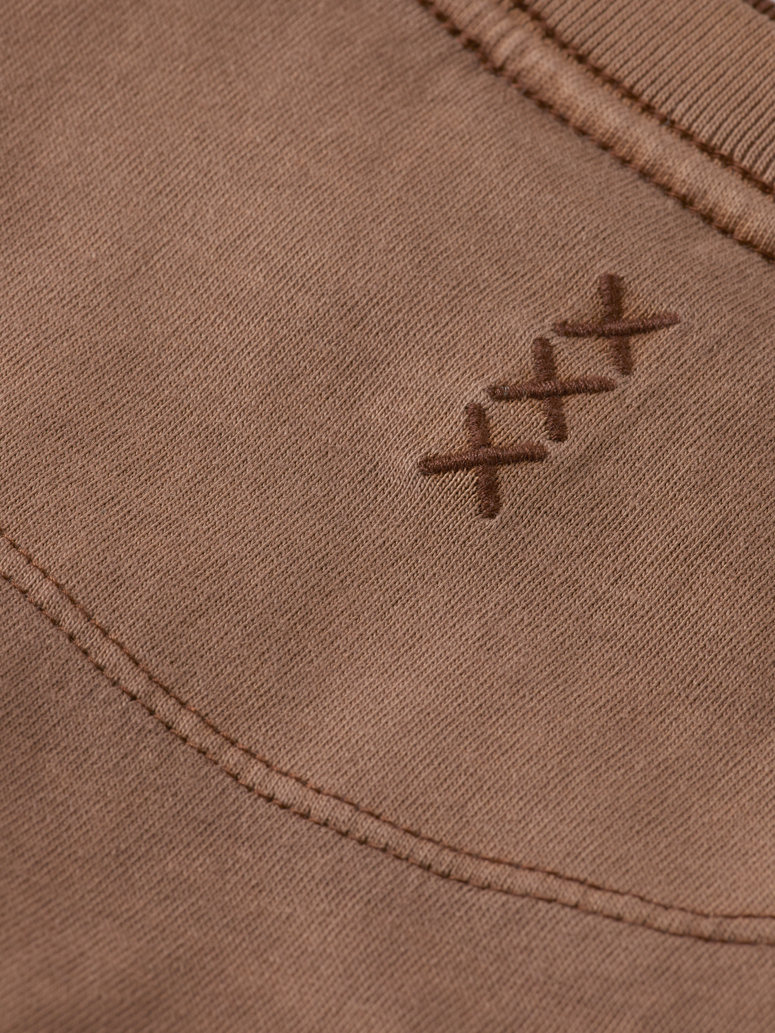 Relaxed-fit 3 crosses garment-dyed T-shirt
