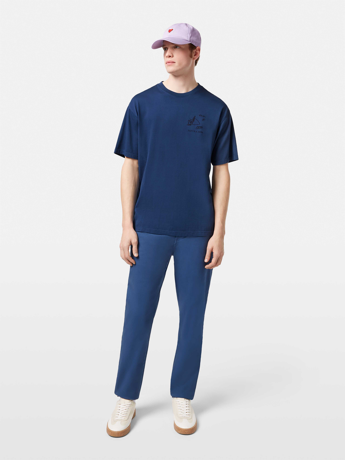Relaxed fit front and back artwork T-shirt