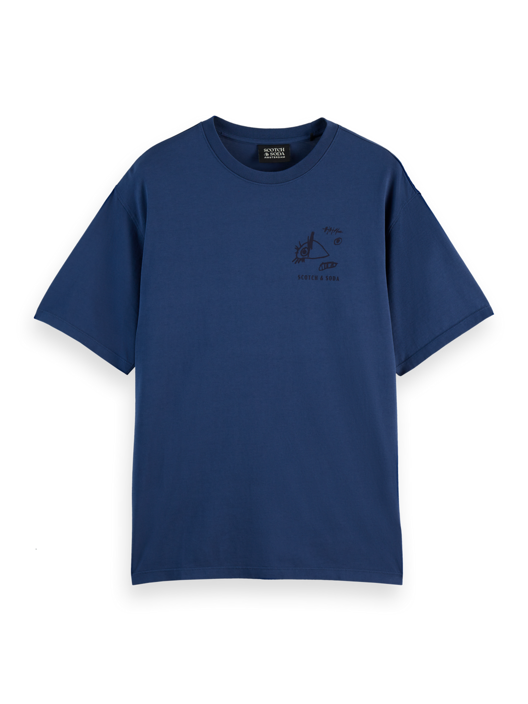 Relaxed fit front and back artwork T-shirt