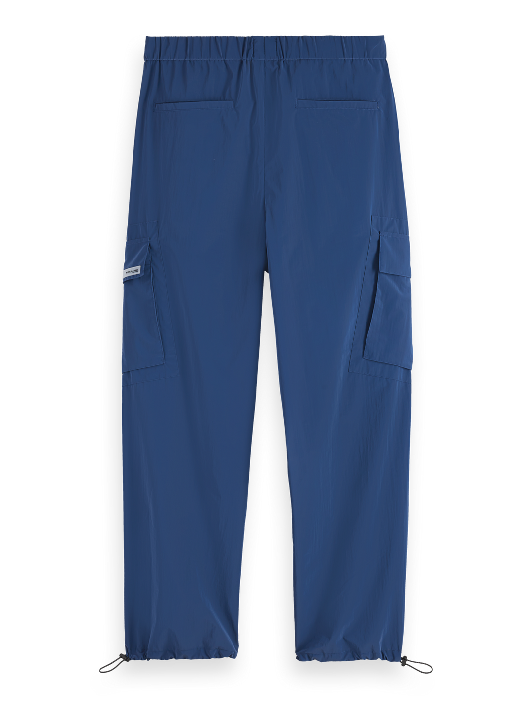 Nylon metallic cargo pant