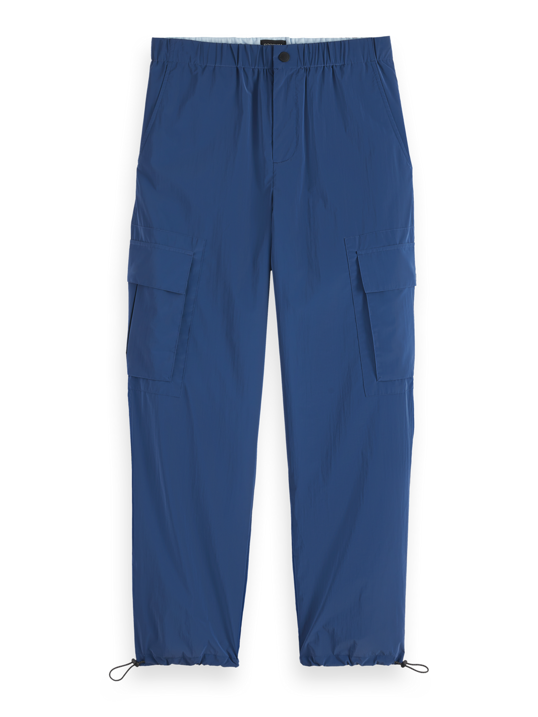 Nylon metallic cargo pant