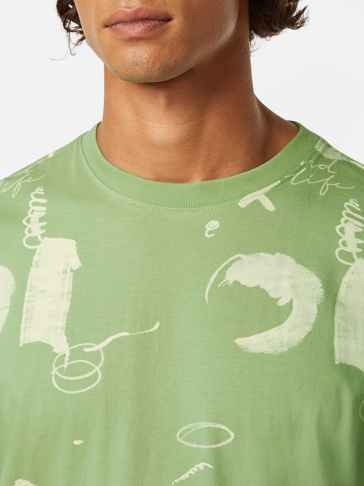 Relaxed-fit AOP T-shirt