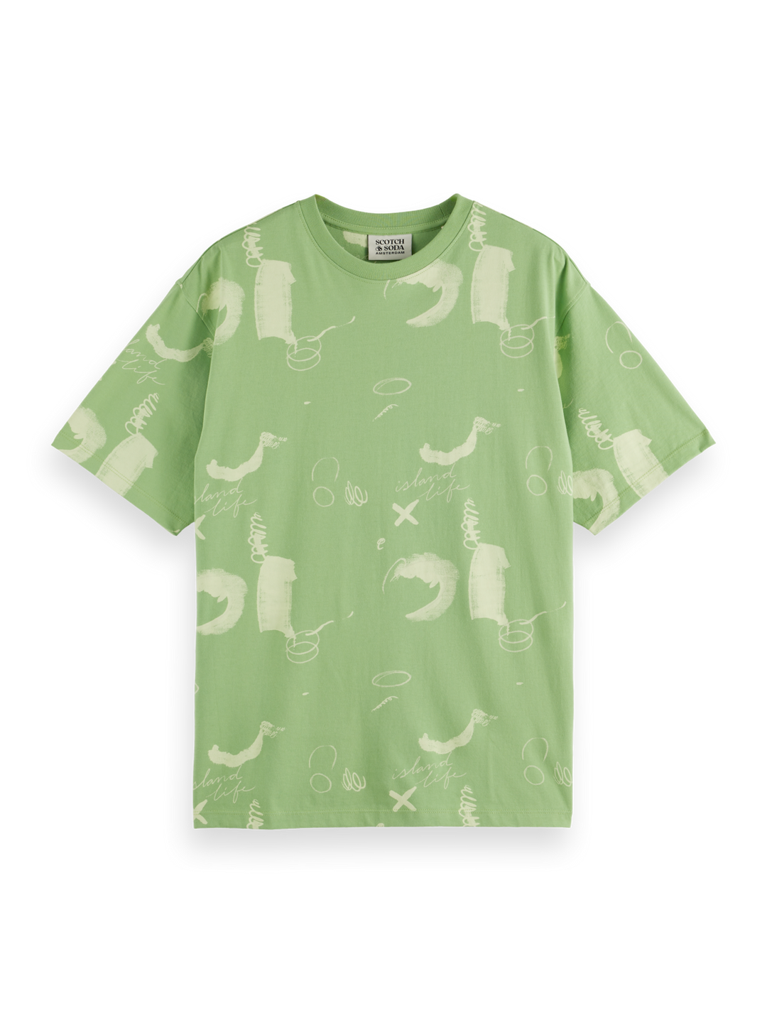 Relaxed-fit AOP T-shirt