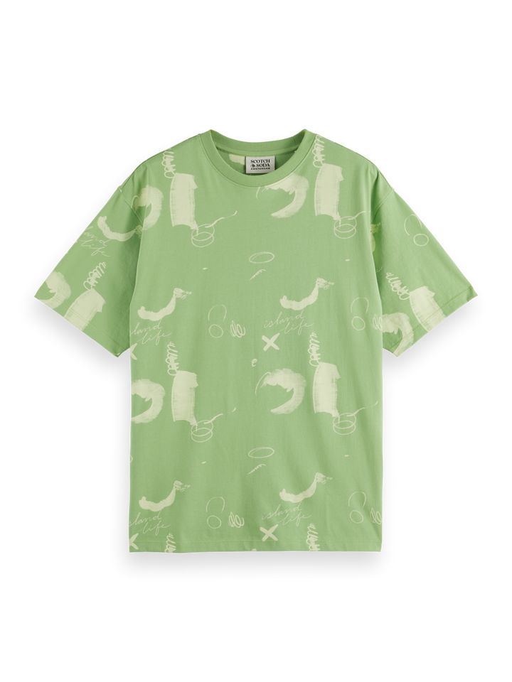 Relaxed-fit AOP T-shirt