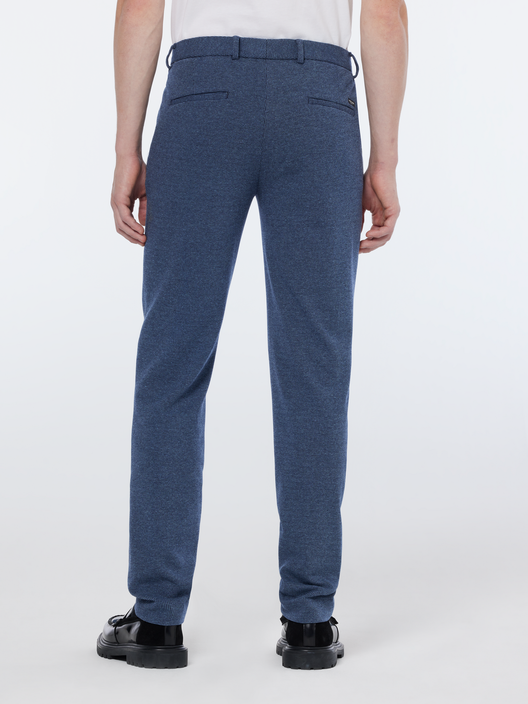 Mott - tailored jersey yarn-dyed chino