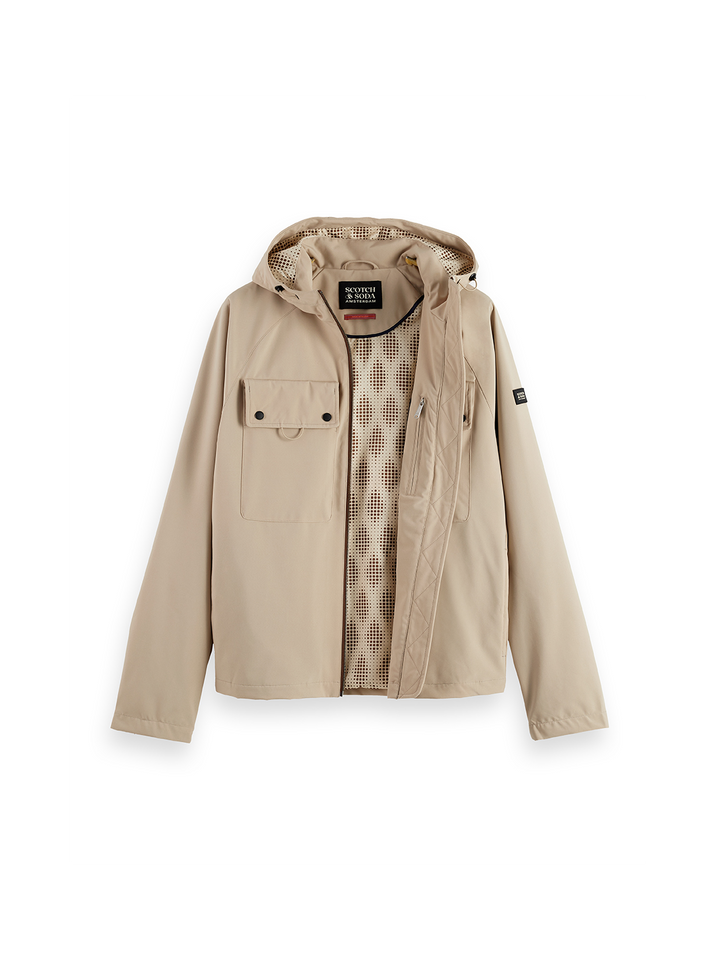 Lightweight Hooded Softshell Jacket