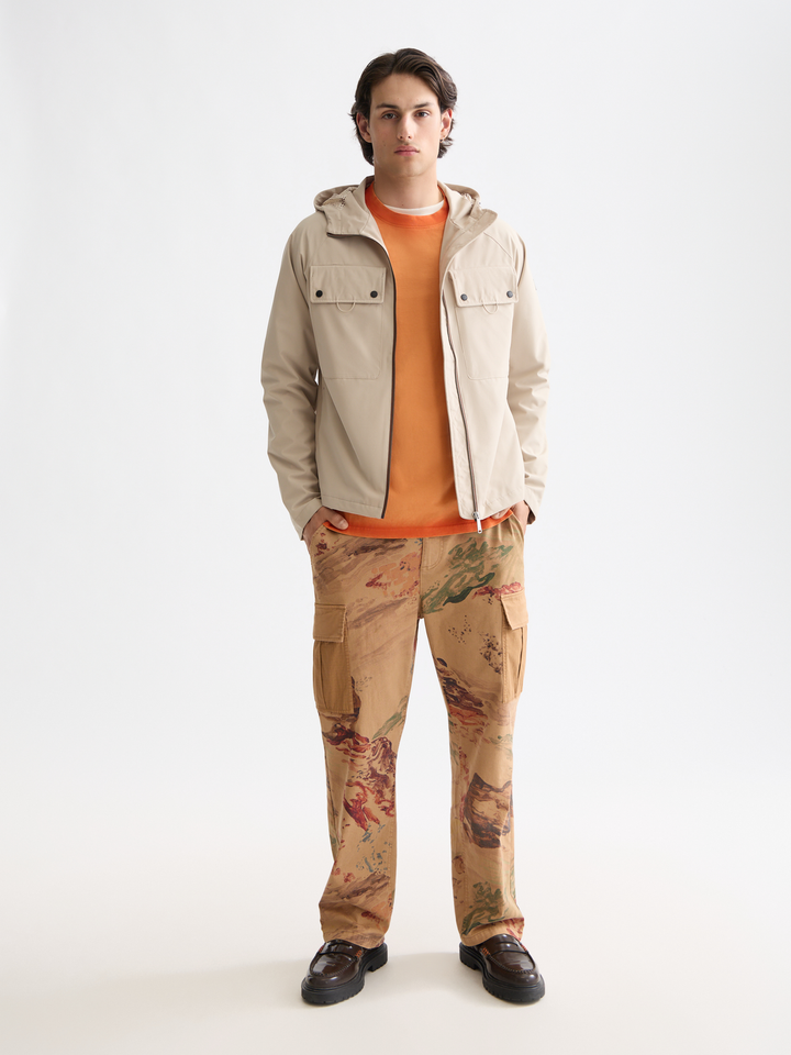 Lightweight Hooded Softshell Jacket