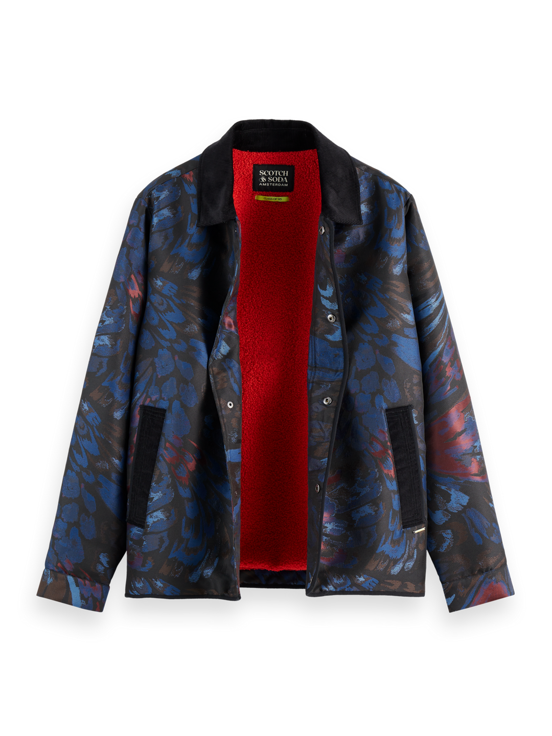 Jacquard Feathers Blouson