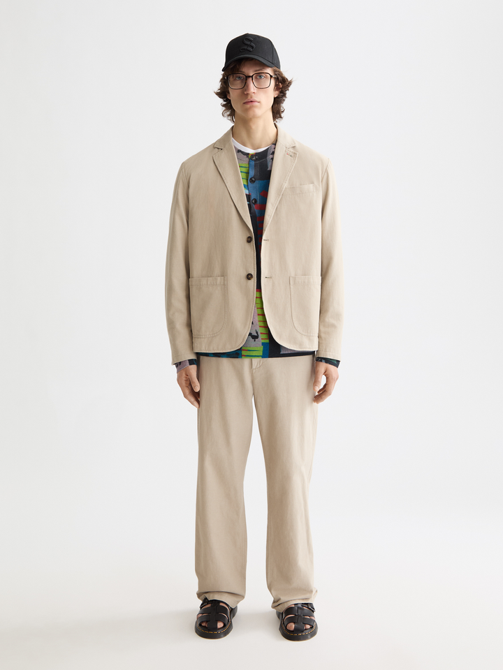 Otis Cotton Linen Twill Chinos