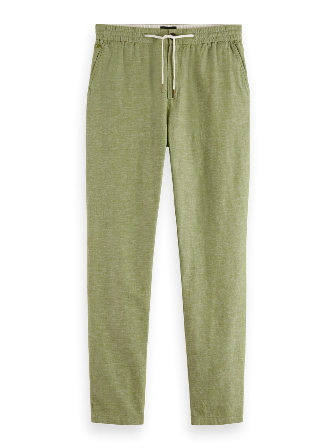 Seasonal core-Warren-Straight-fit cotton linen jogger