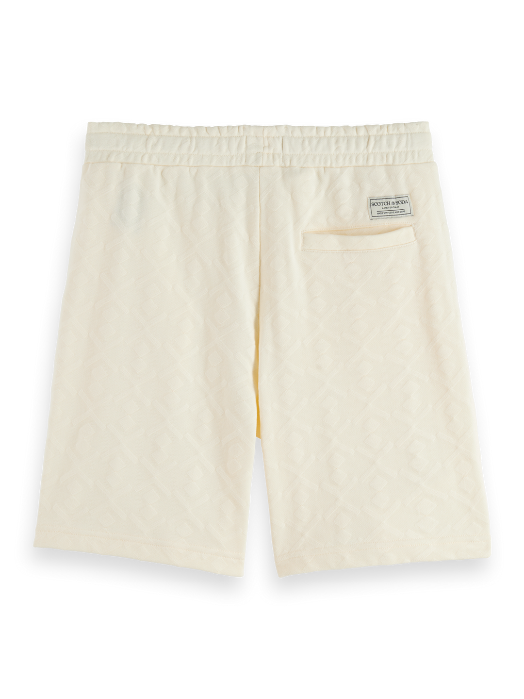 Jacquard terry sweatshorts