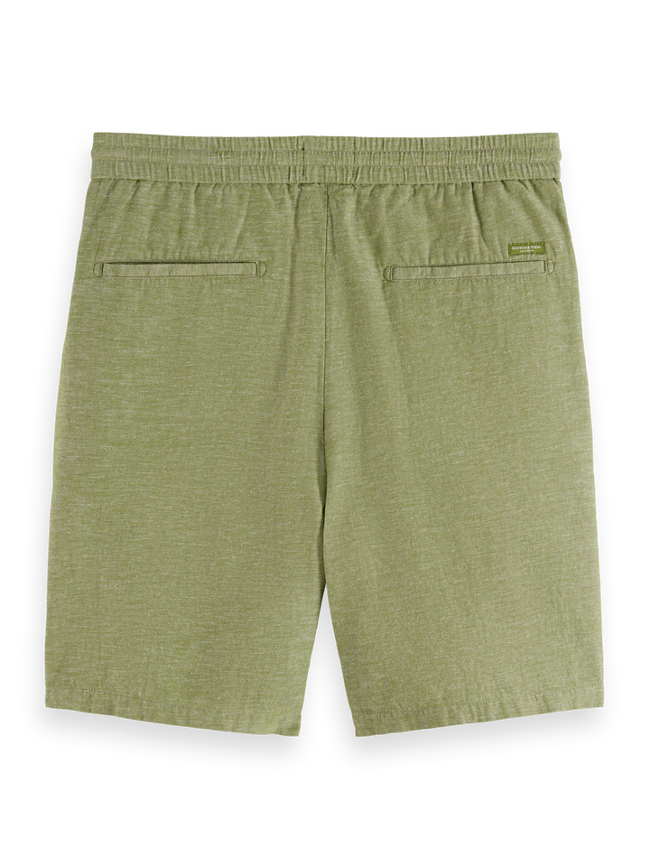 Seasonal core-Fave-Cotton linen bermuda