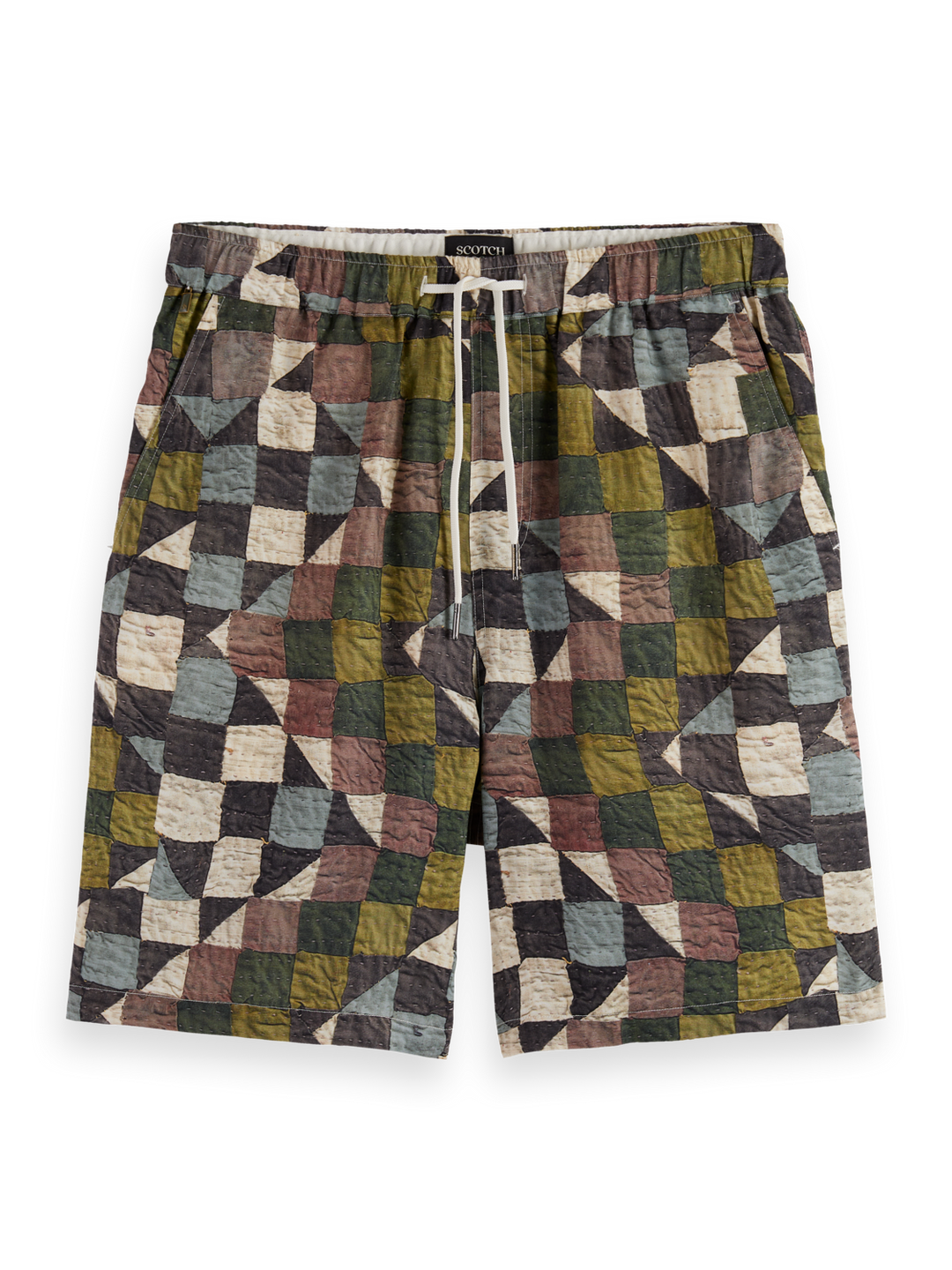 Fave printed tencel relaxed fit bermuda short