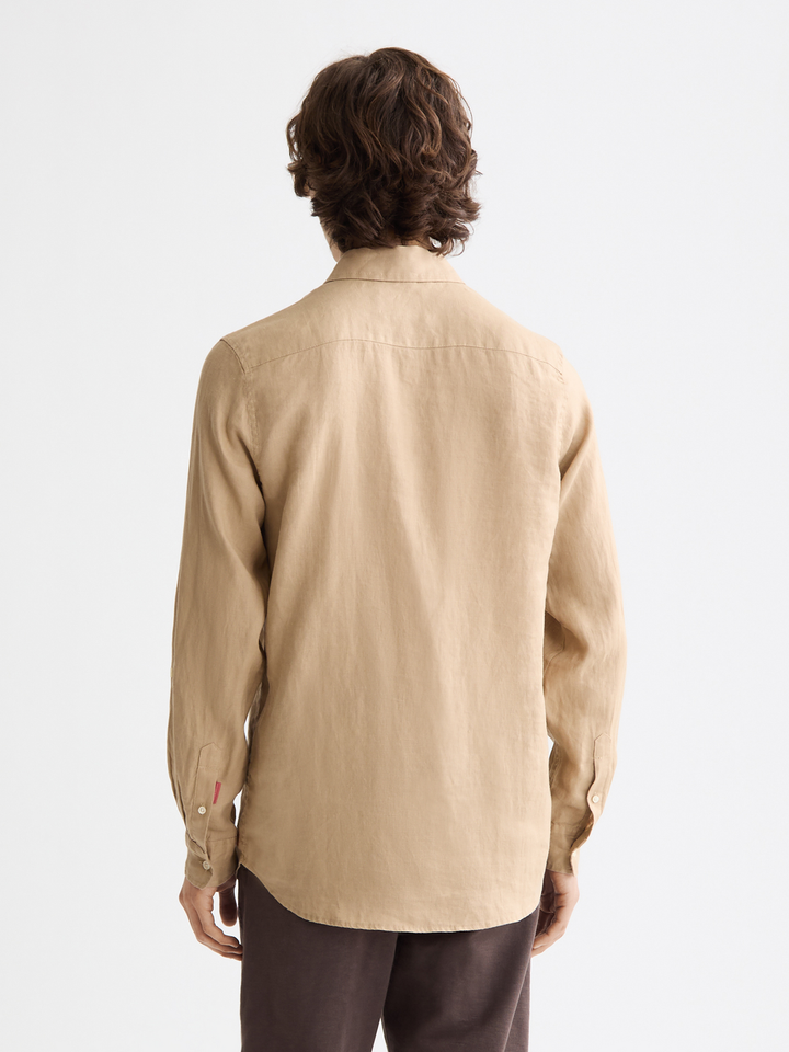 Seasonal core-Regular-fit linen shirt