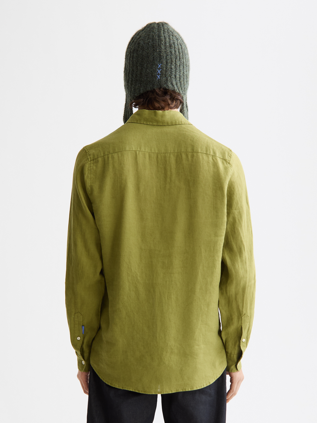 Seasonal core-Regular-fit linen shirt