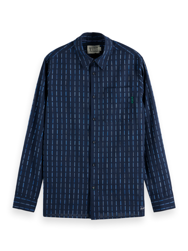 Striped Cotton-Voile Shirt