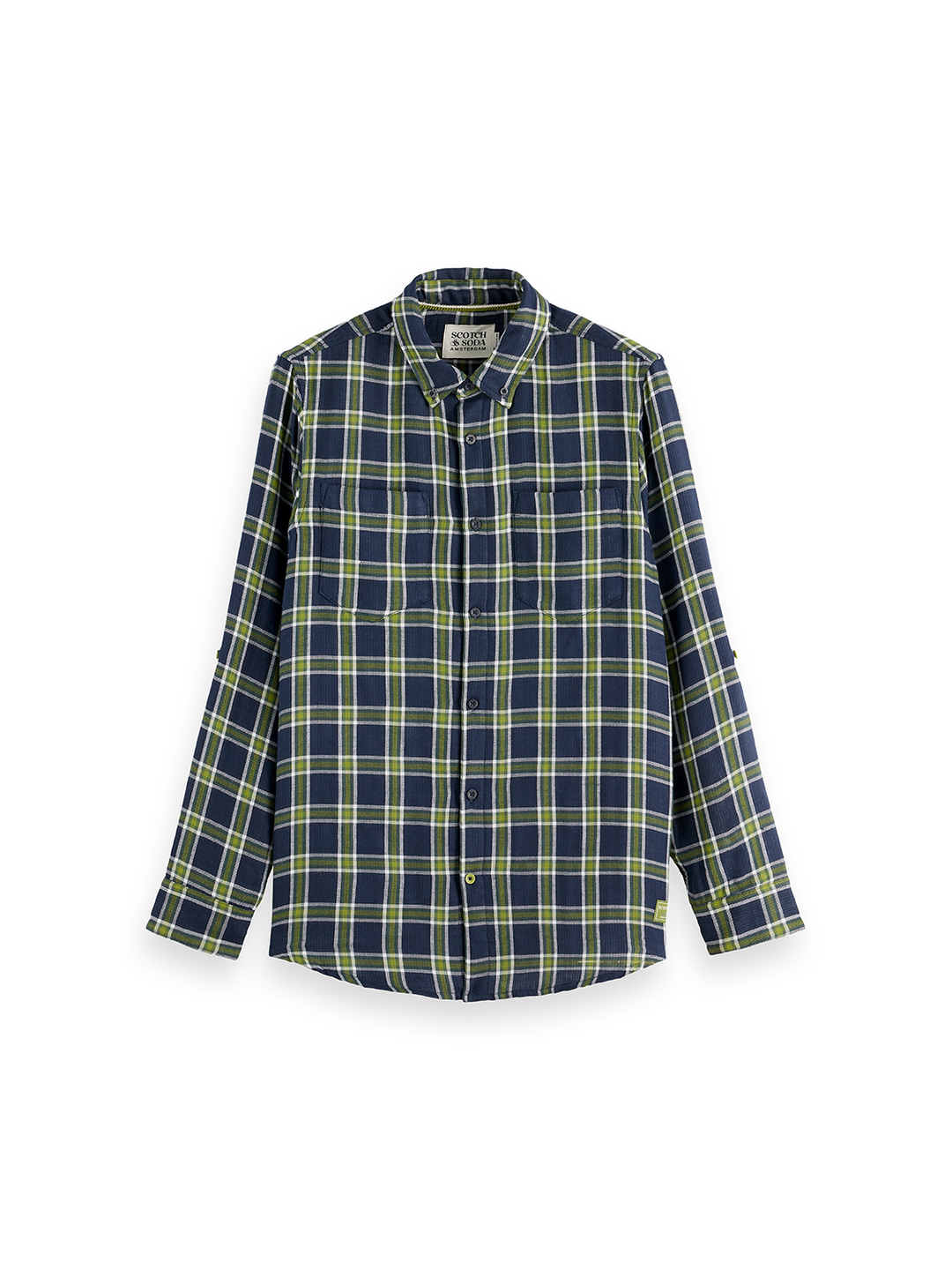 Double-face regular fit shirt