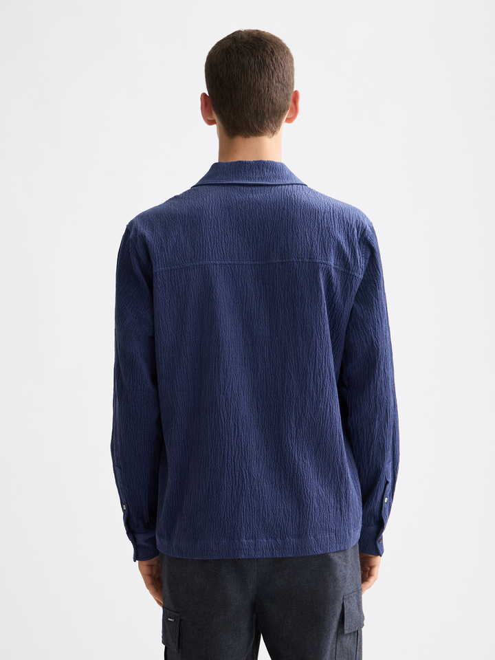Corduroy Zip Shirt