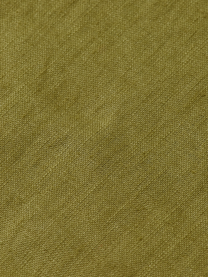 Core seasonal-Regular-fit short-sleeved linen shirt