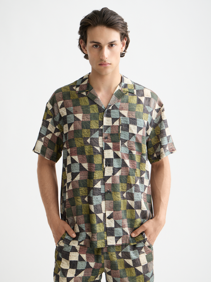 Printed Short Sleeve Shirt
