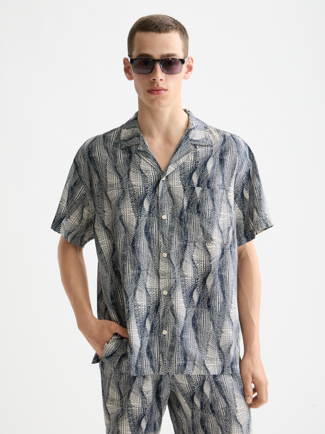 Printed Short Sleeve Shirt