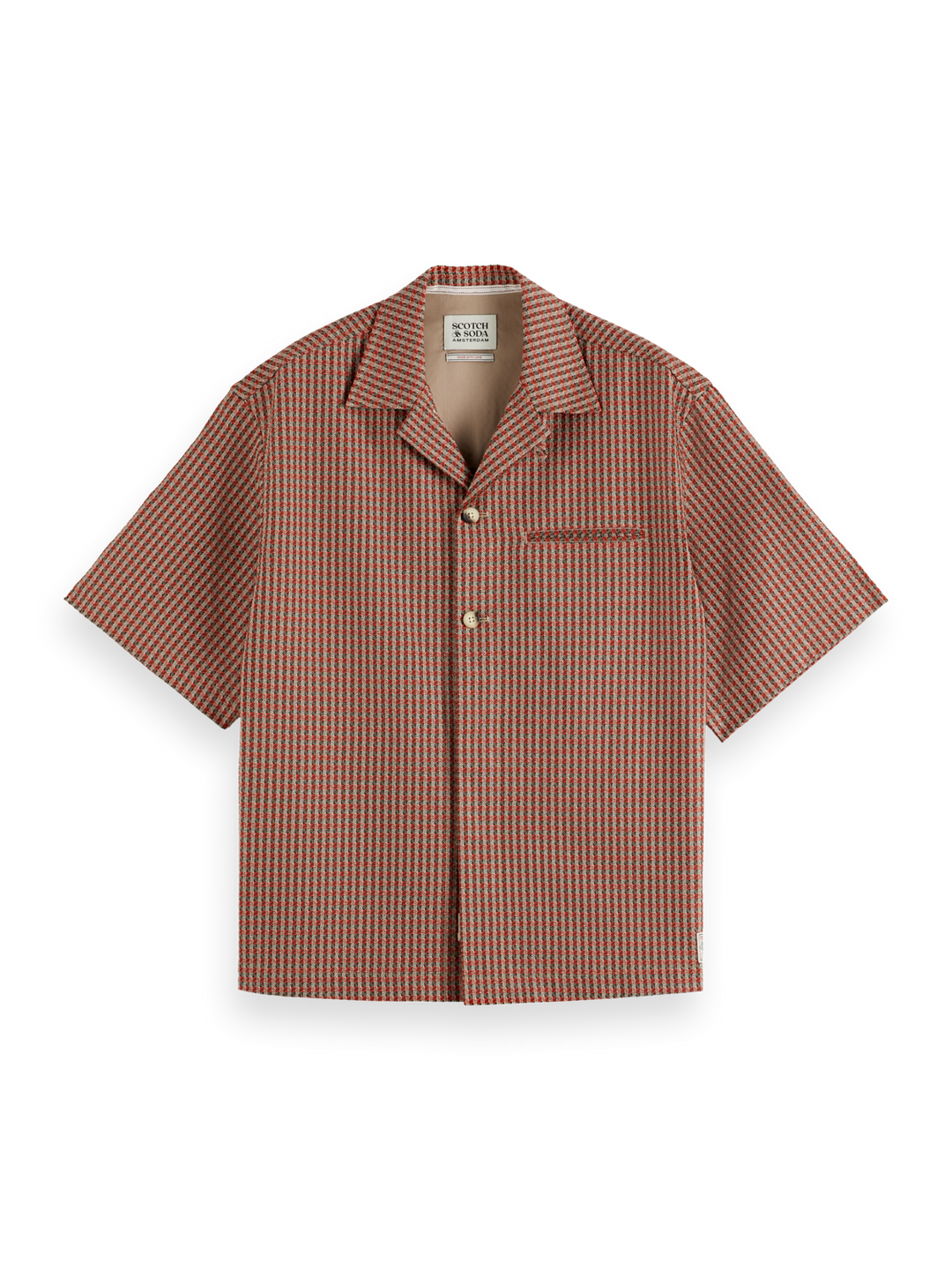 Geo Print Short Sleeve Shirt