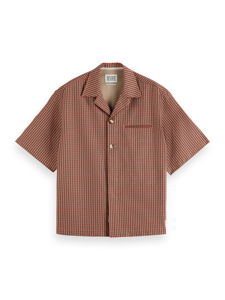 Geo Print Short Sleeve Shirt