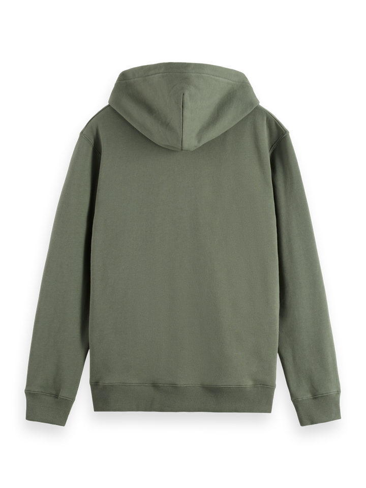 Zip Logo Hoodie
