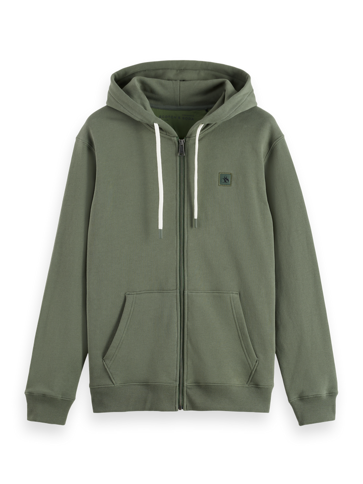 Zip Logo Hoodie