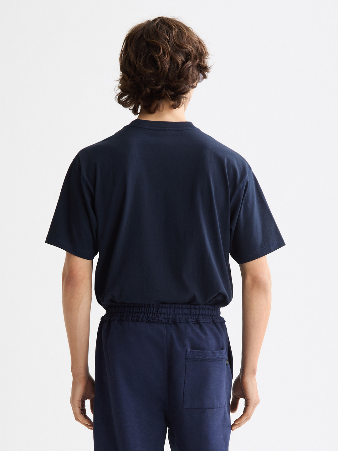 Seasonal core-Relaxed-fit logo t-shirt