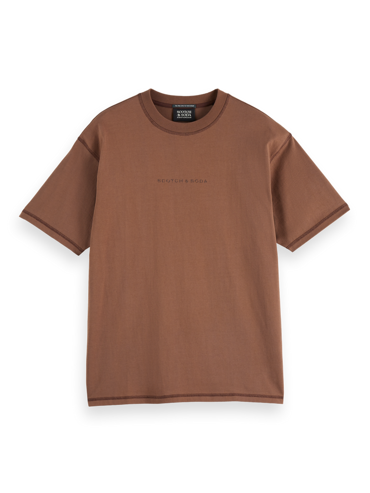 Seasonal core-Relaxed-fit logo t-shirt