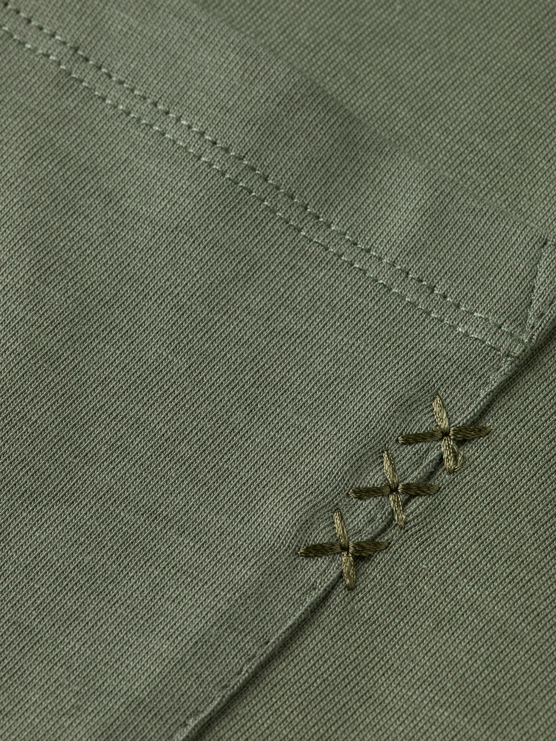 Seasonal Essentials 3 Crosses Pocket T-Shirt